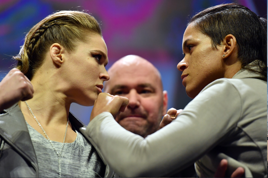 Imperdível: confira cinco razões para assistir ao duelo entre Ronda Rousey e Amanda Nunes