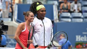 Serena mesmo sofreu uma das suas derrotas mais duras da carreira no US Open, em 2015, na semifinal, contra Roberta Vinci, uma italiana de 1,64m.