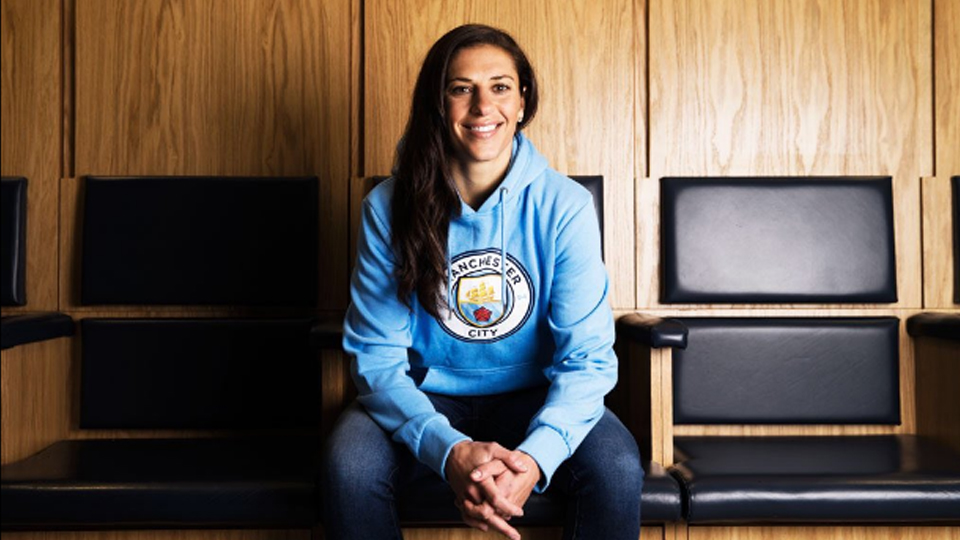 Com Carli Lloyd no Manchester City, Europa tem as três finalistas do último prêmio FIFA de melhor jogadora do mundo