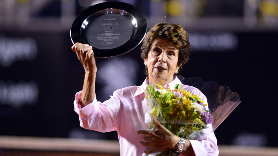 Melhores tenistas brasileiras da história recebem homenagem na abertura do Rio Open 2017