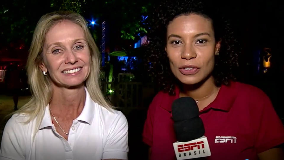 Confira como foi a homenagem às tenistas brasileiras na Abertura do Rio Open