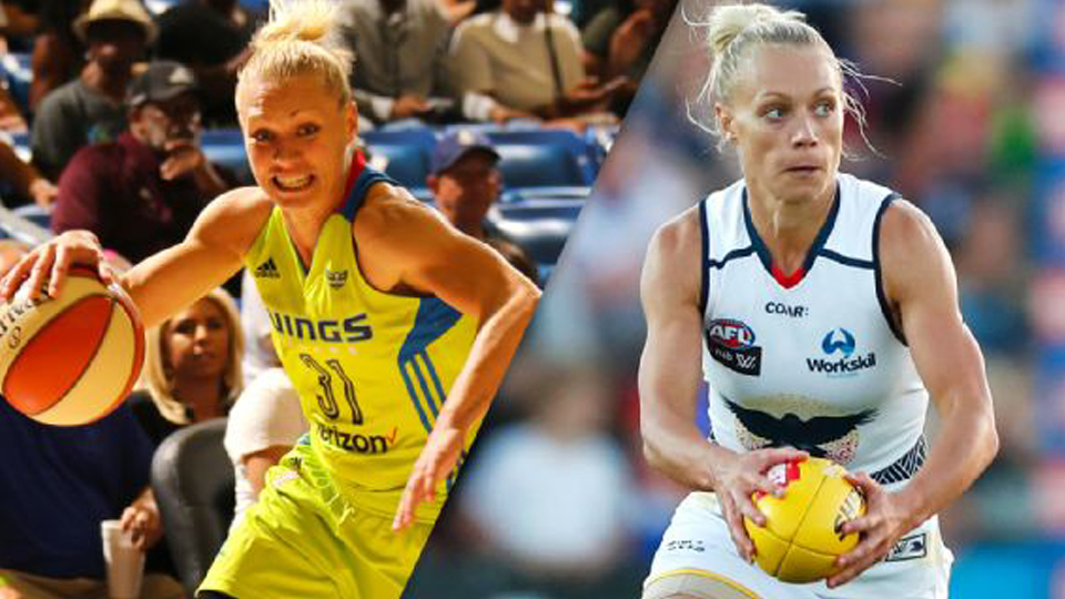 Duas vezes campeã da WNBA, Erin Phillips quer brilhar também no futebol australiano