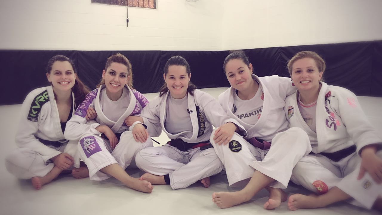 As mulheres que citei aqui! Ângela, Mônica, Nath e Bia. (Arquivo Pessoal)