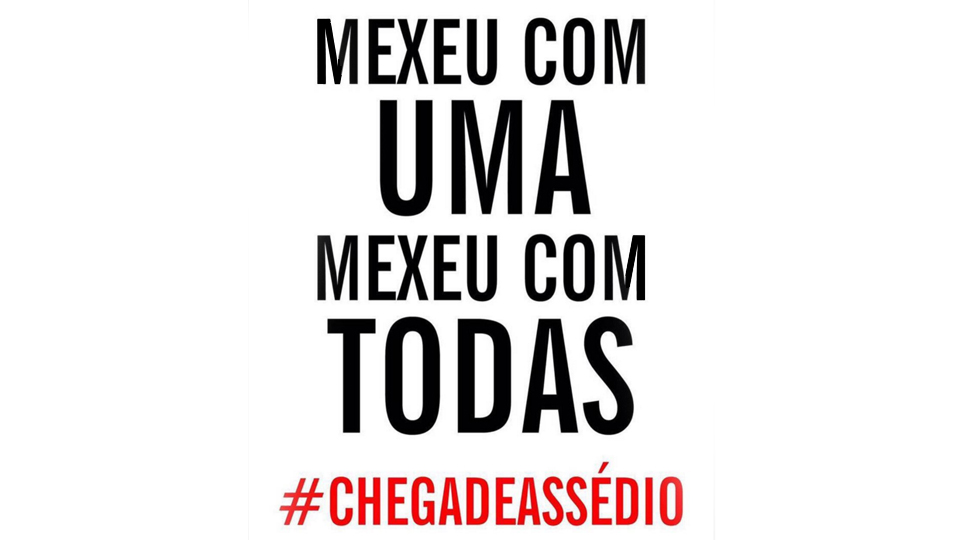 Campanha #MexeuComUmaMexeuComTodas mobiliza atletas, artistas e comunicadoras contra o assédio