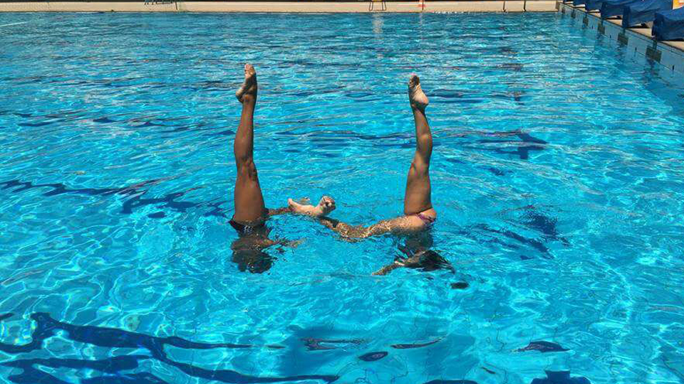 Primeiro dueto misto de nado sincronizado do Brasil fala sobre relacionamento fora da piscina e preparação para o Mundial