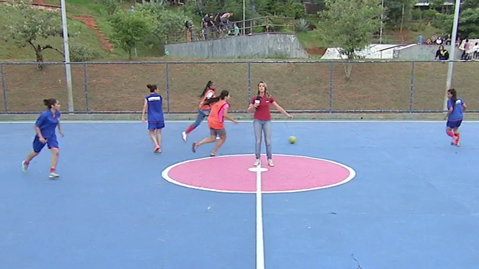 A espnW pintou quadras para chamar a atenção para a desigualdade entre mulheres e homens no esporte