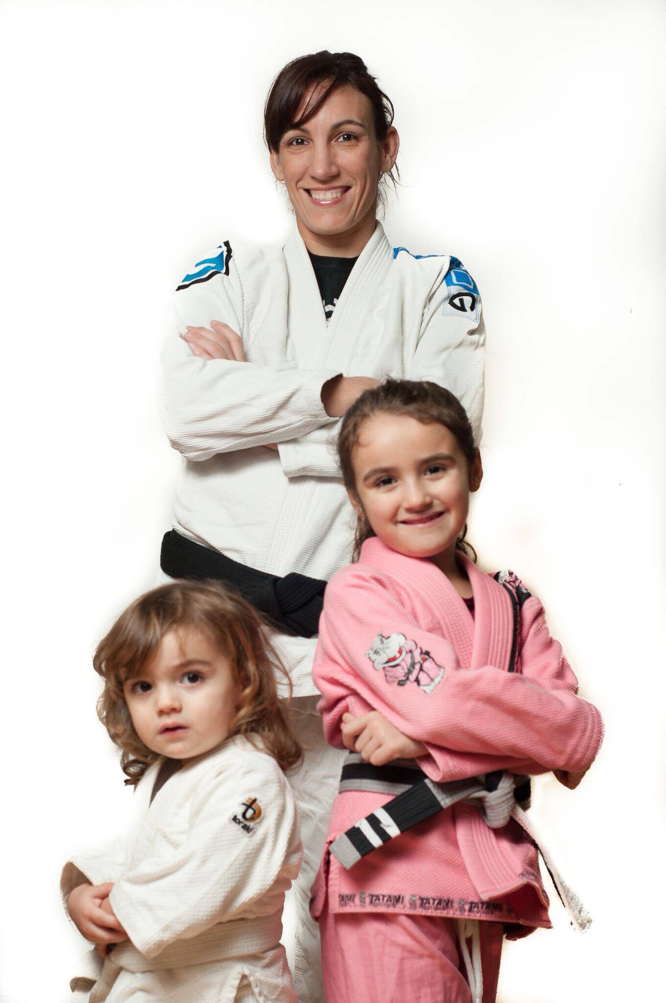 Anna e suas filhas <3 (Foto: arquivo pessoal)