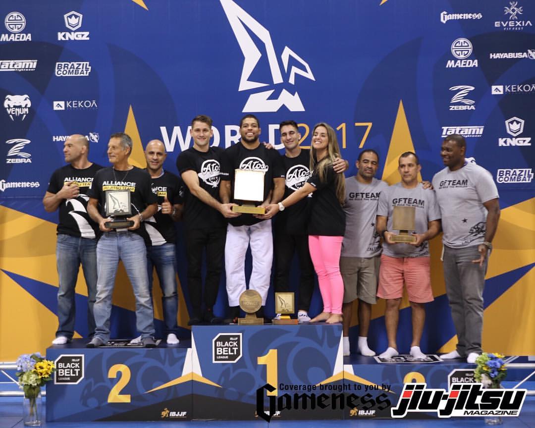 Melhores equipes do Mundial IBJjF 2017. (Imagem: Jiu-Jitsu Magazine)