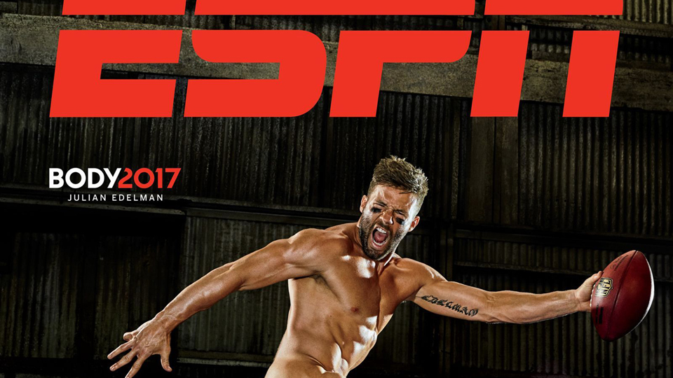 ESPN Body Issue 2017: ‘O melhor modo para ficar em forma é nunca ficar fora de forma’, o lema de Julian Edelman