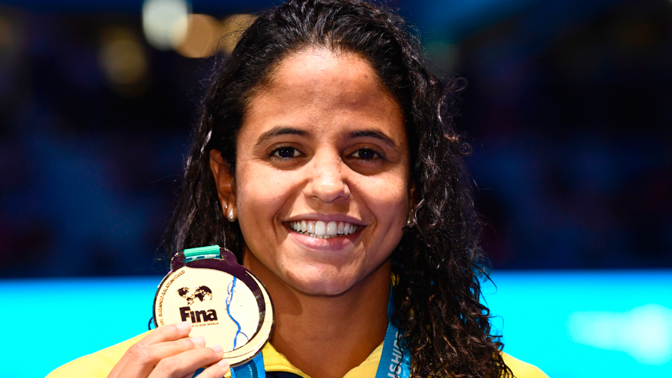 Como asma ‘criou’ a maior nadadora da história do Brasil