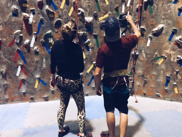 Eu tinha medo de altura; agora, faço escalada